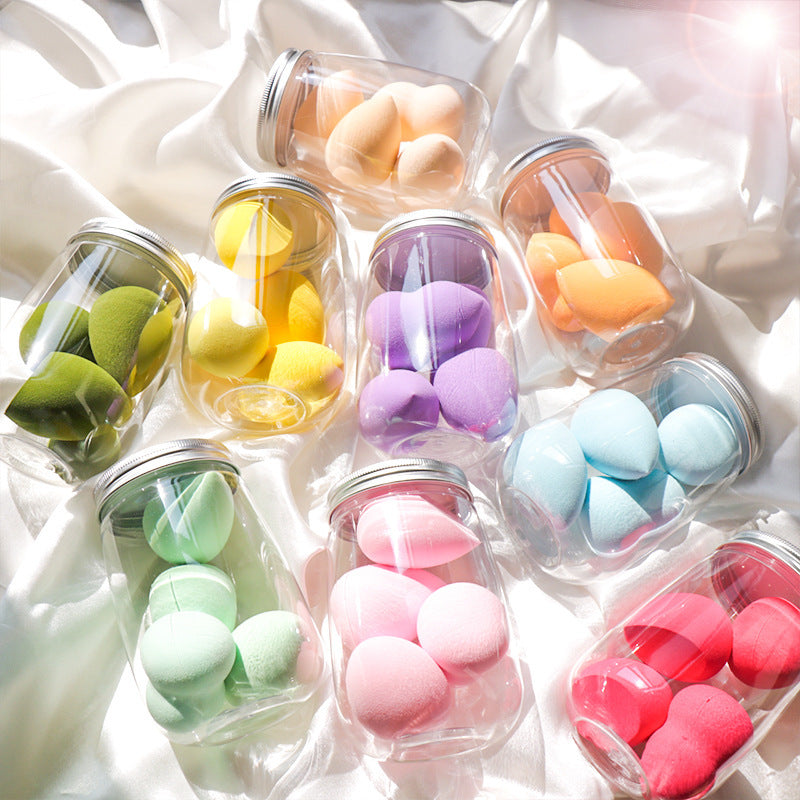 Canned Beauty Puff Beauty Egg Box Makeup Sponge Set