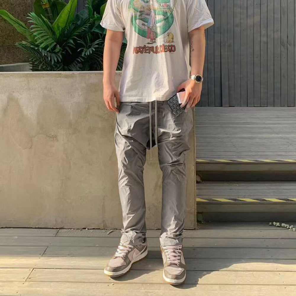 MIJKO Wide Leg Drawstring Casual Pants