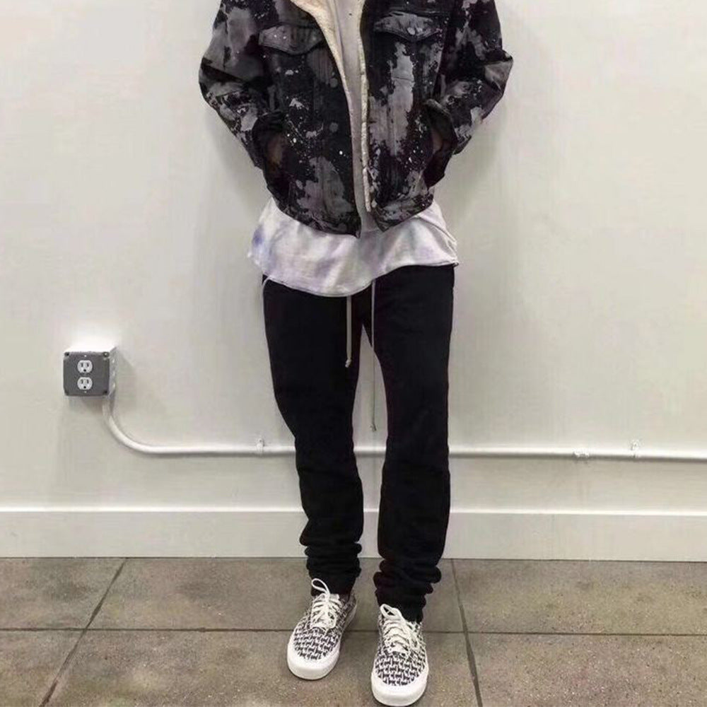 MIJKO Wide Leg Drawstring Casual Pants