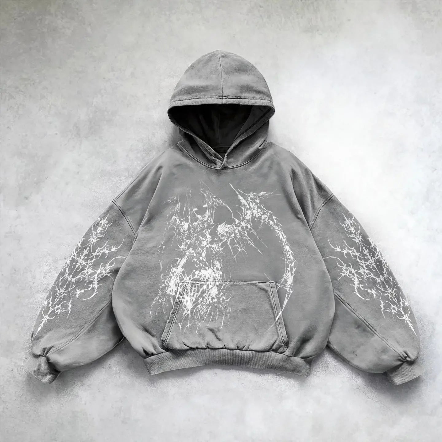 Men's Hooded Printed Hoodie