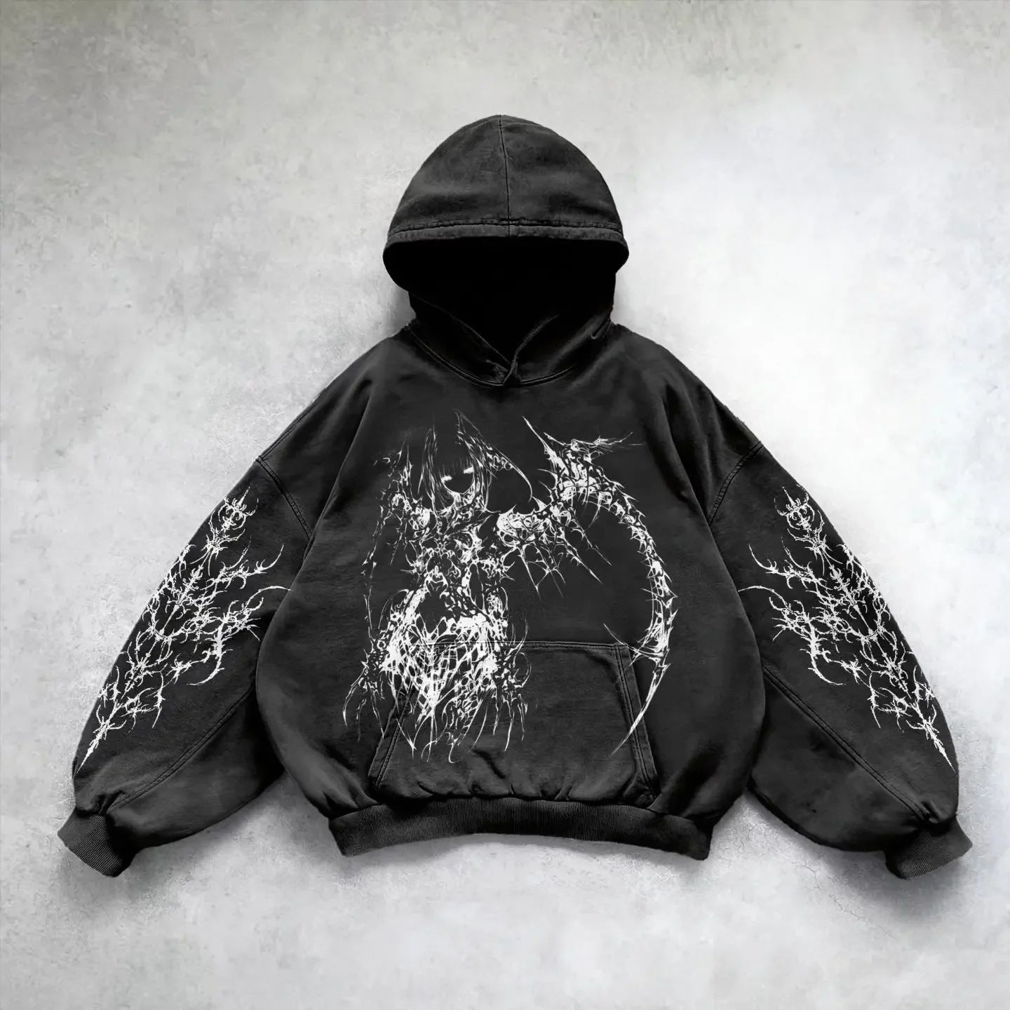 Men's Hooded Printed Hoodie