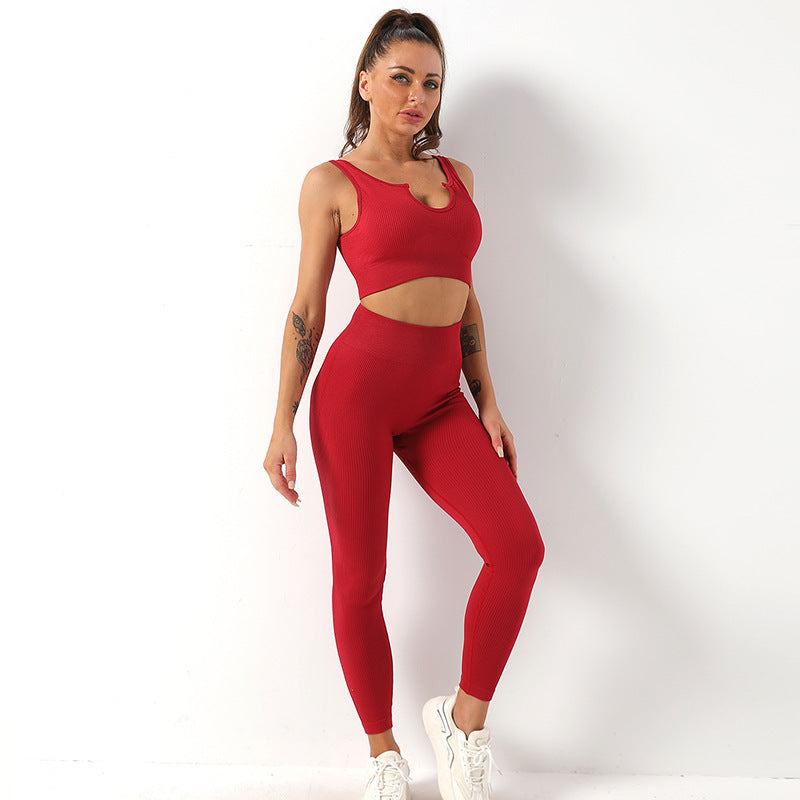 Sports Bra Leisure Two Piece Set