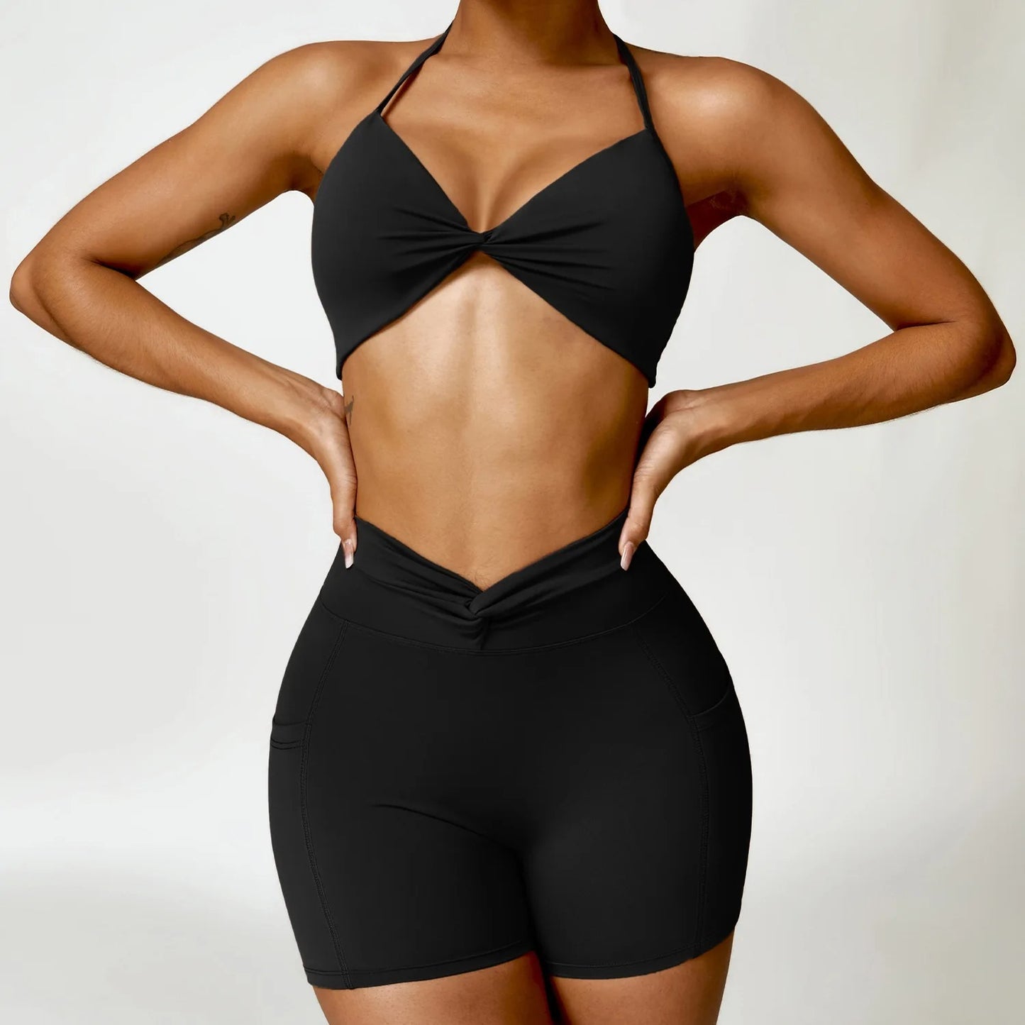 Camisole Bra and Leggings Yoga Set