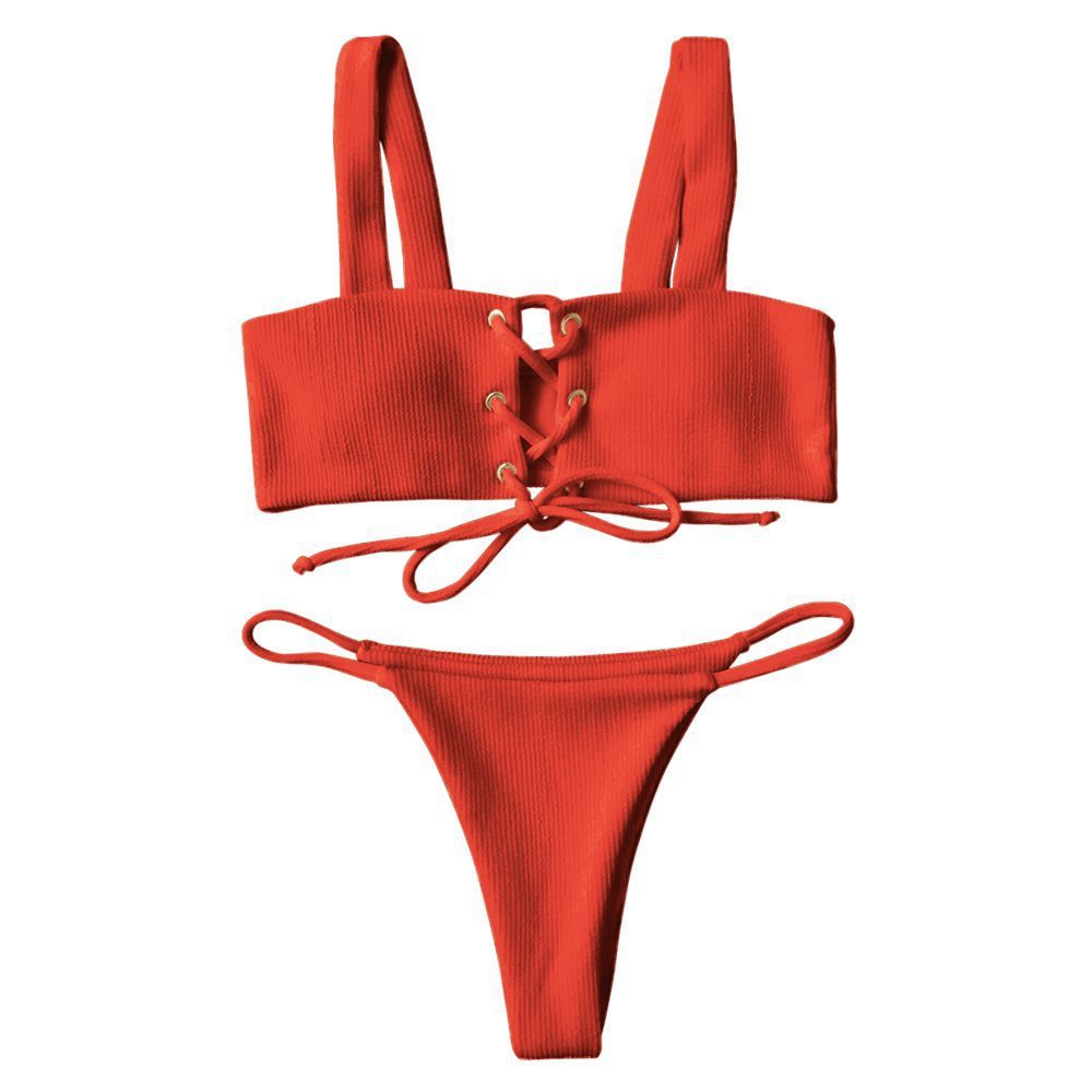 Samantha Bikini Lace Up Set