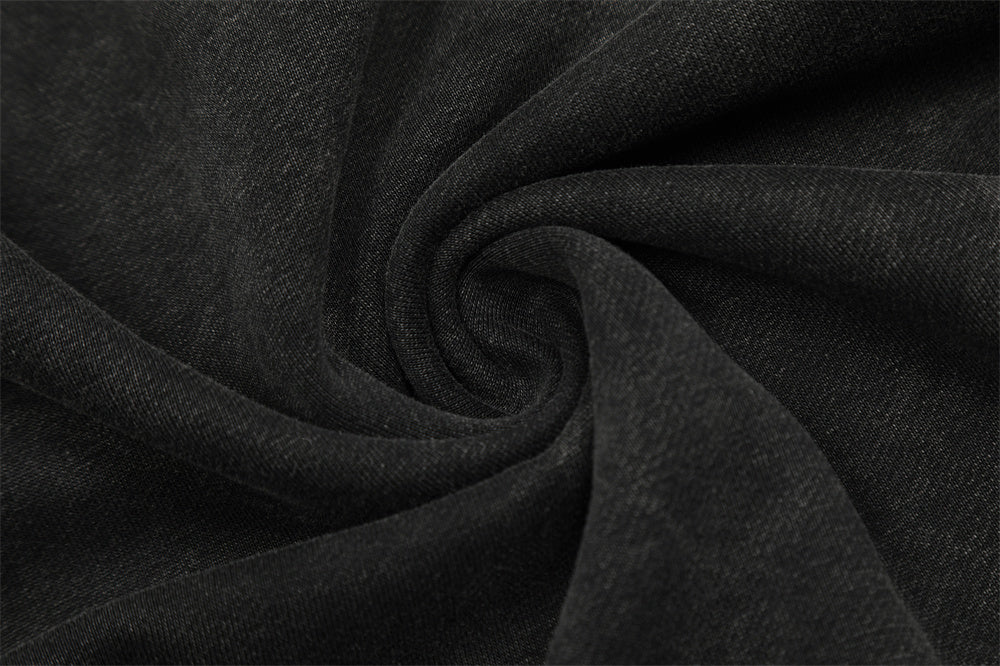 Men's Worn Washed-out Hooded Pullover