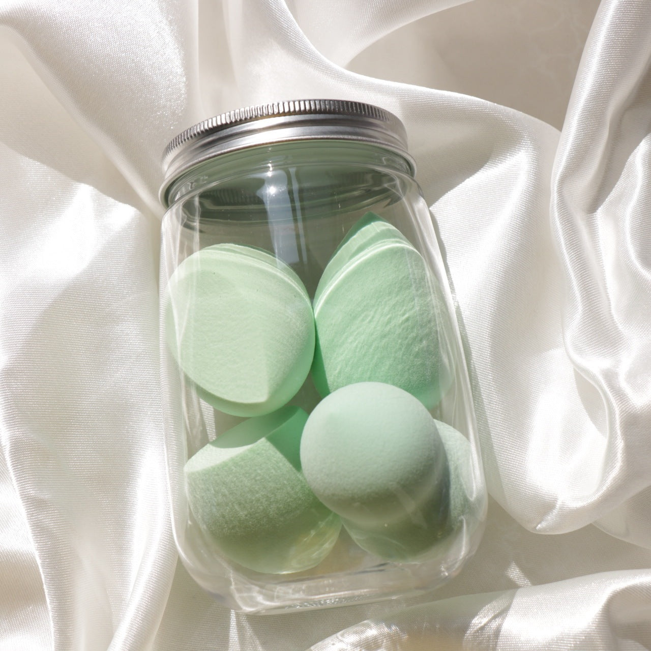 Canned Beauty Puff Beauty Egg Box Makeup Sponge Set