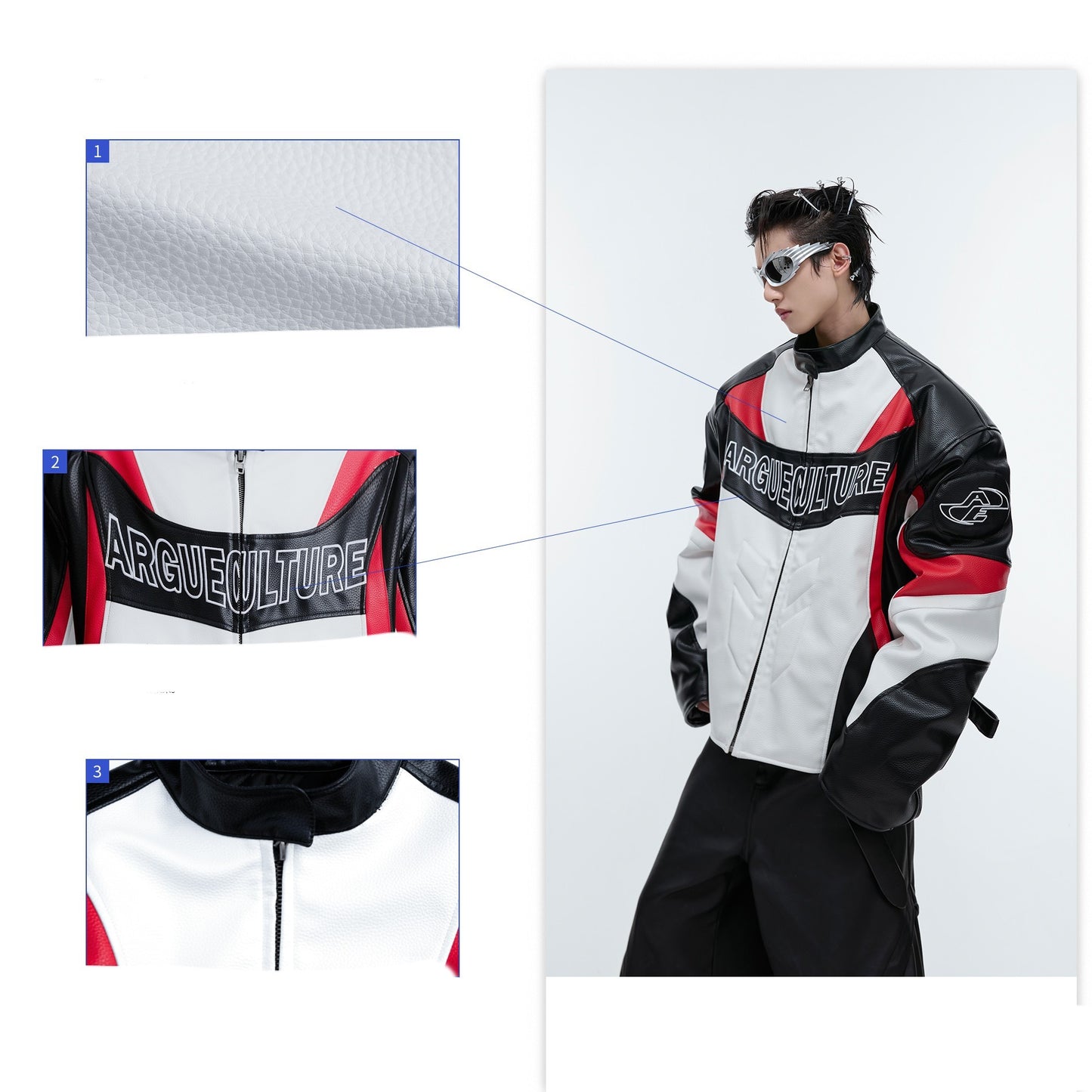 Design Sense Motorcycle Clothing Coat For Men