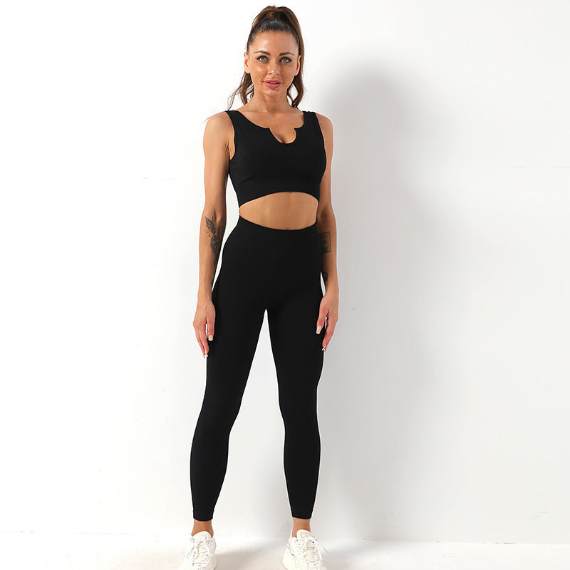 Sports Bra Leisure Two Piece Set