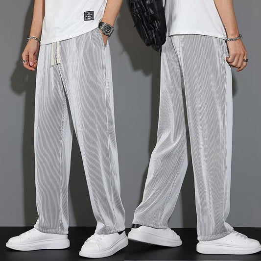 Men's Thin Wide-leg Pants Quick-drying Versatile Men's Casual Pants