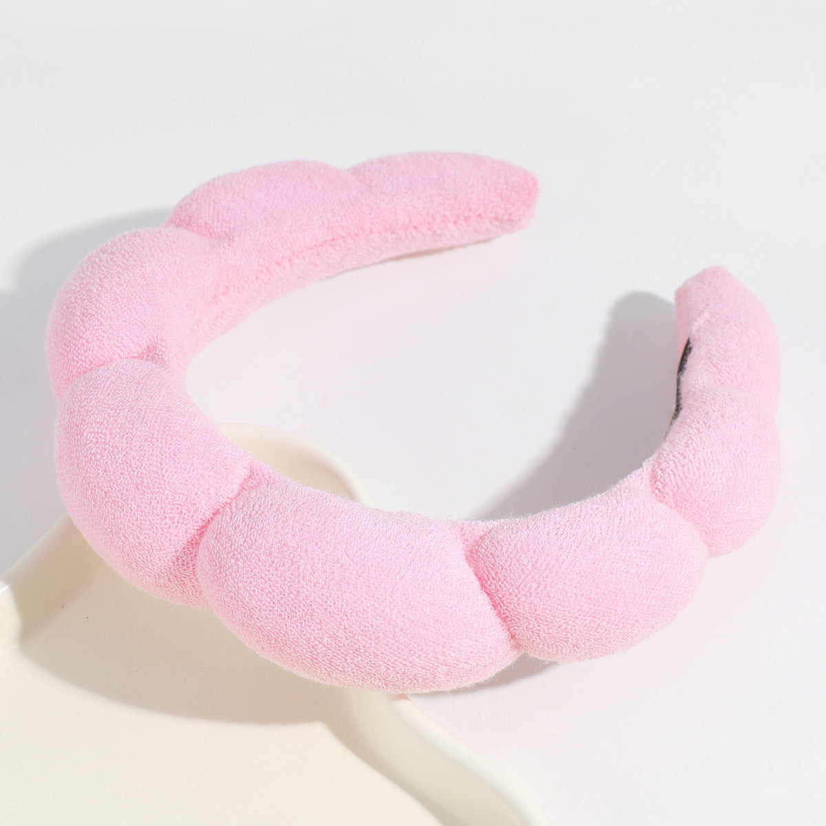 Thick Sponge Solid Color Cloud Headband