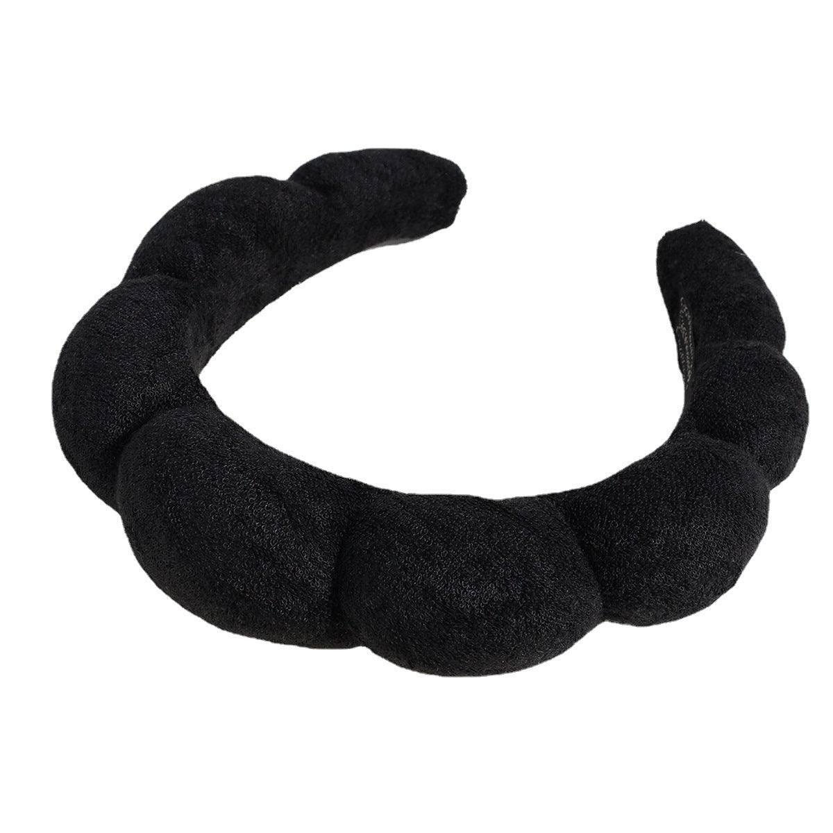 Thick Sponge Solid Color Cloud Headband