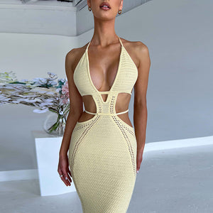 Chest cut out dress best sale