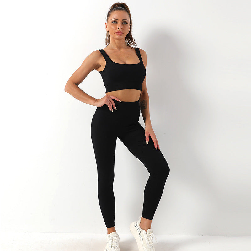 Sports Bra Leisure Two Piece Set