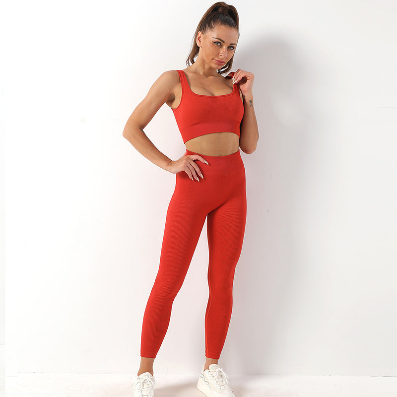 Sports Bra Leisure Two Piece Set