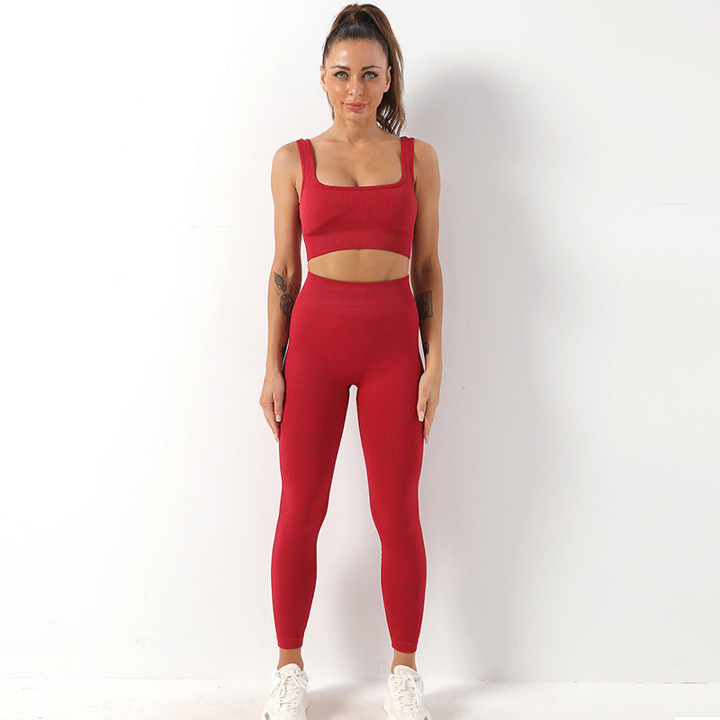 Sports Bra Leisure Two Piece Set