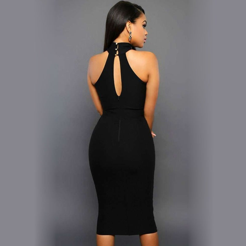 Women's Black Cocktail Dress