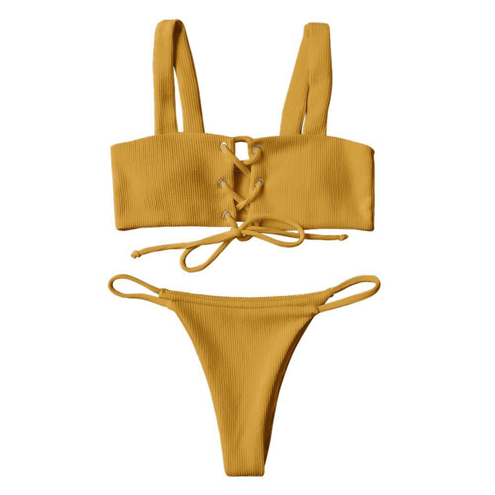 Samantha Bikini Lace Up Set