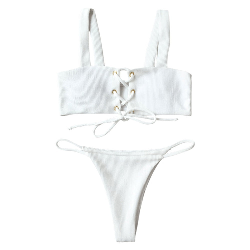 Samantha Bikini Lace Up Set