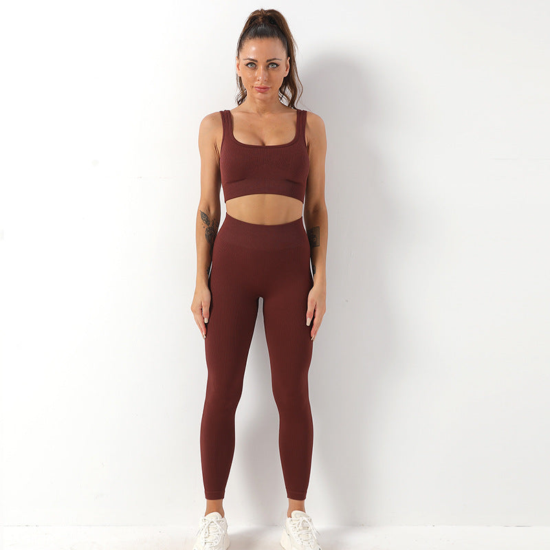 Sports Bra Leisure Two Piece Set