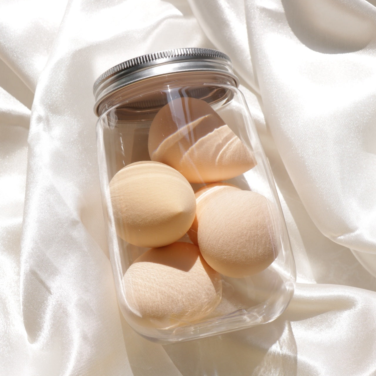 Canned Beauty Puff Beauty Egg Box Makeup Sponge Set