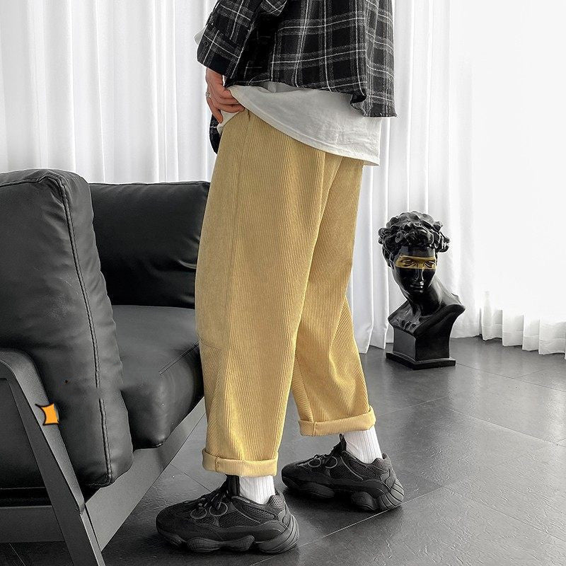 Men's Wide Leg Jogger Pants