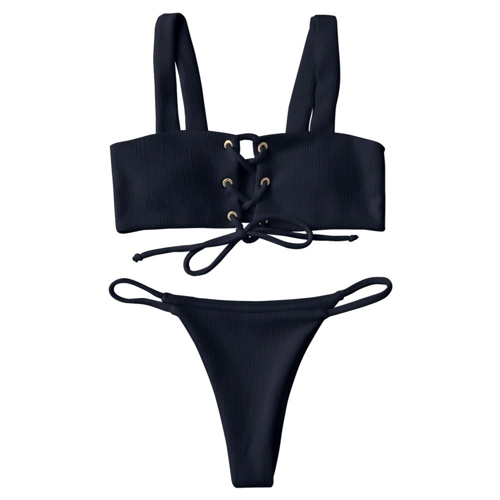 Samantha Bikini Lace Up Set