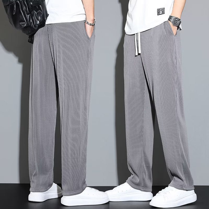 Men's Thin Wide-leg Pants Quick-drying Versatile Men's Casual Pants