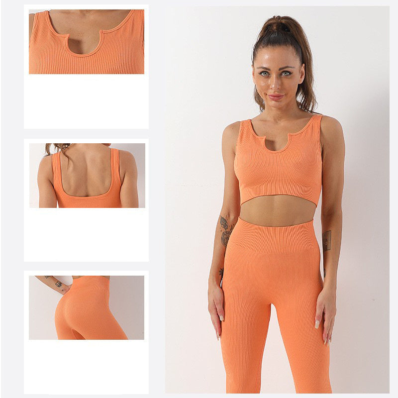 Sports Bra Leisure Two Piece Set