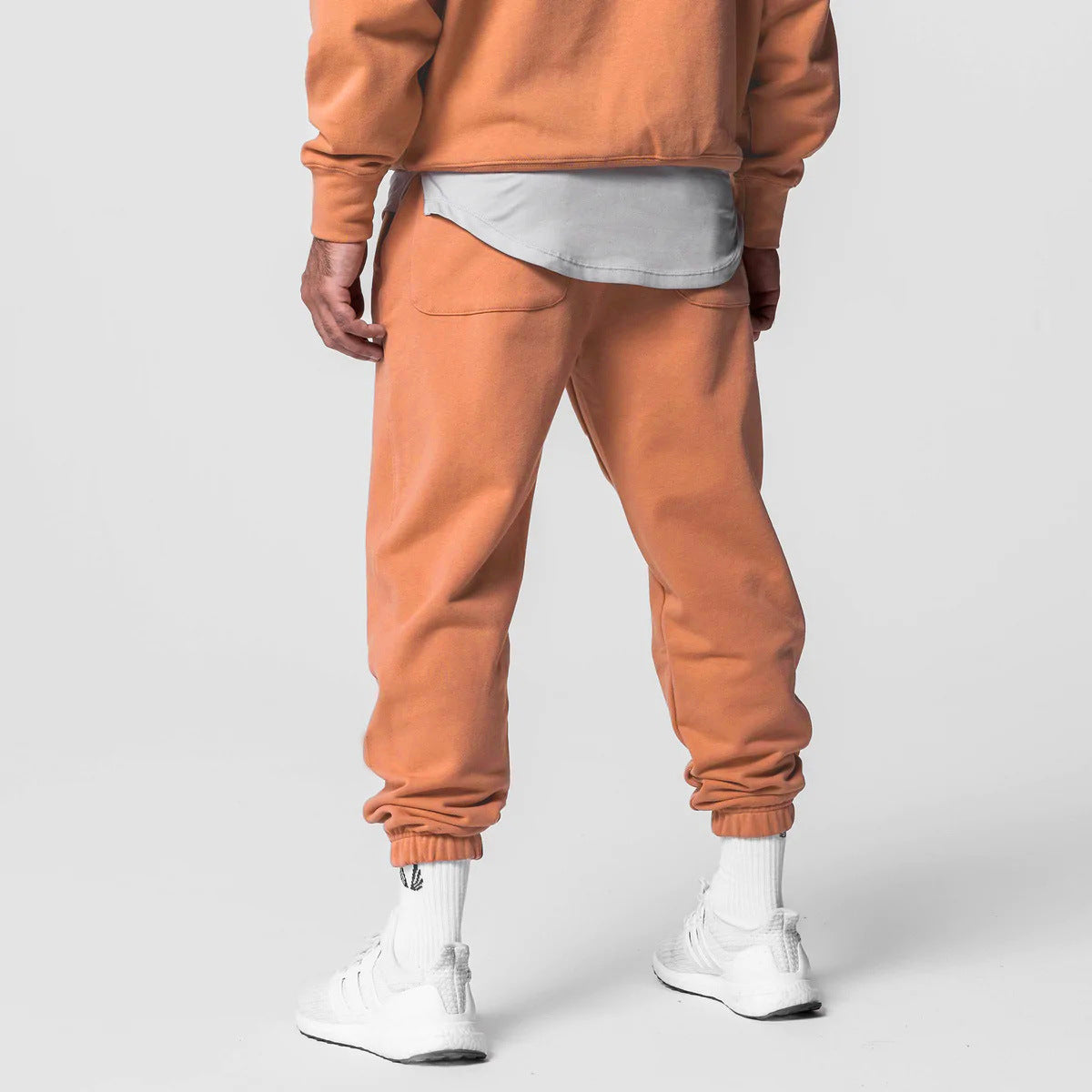 Men's Thick Cotton Hoodie Casual Set