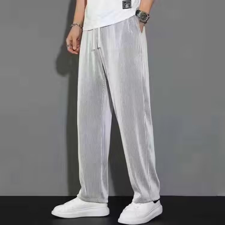 Men's Thin Wide-leg Pants Quick-drying Versatile Men's Casual Pants