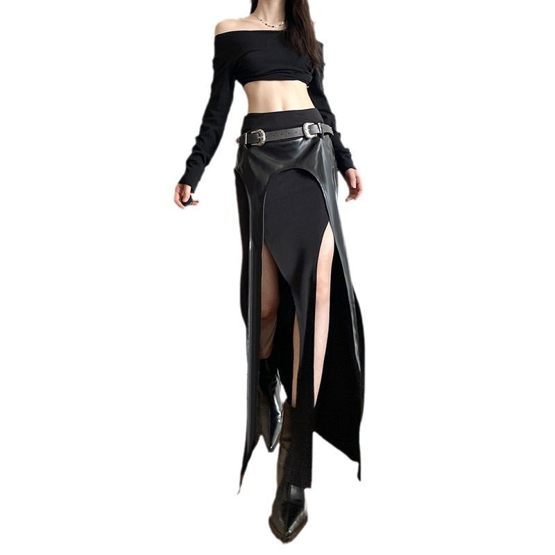 Women's Fishtail Irregular High Waist Long Skirt