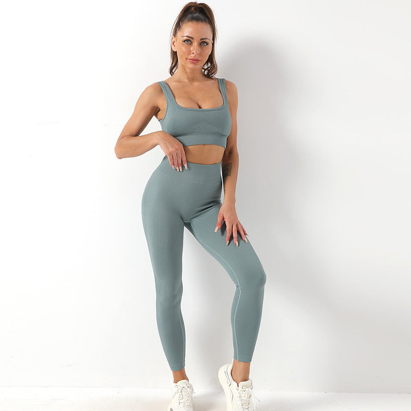 Sports Bra Leisure Two Piece Set