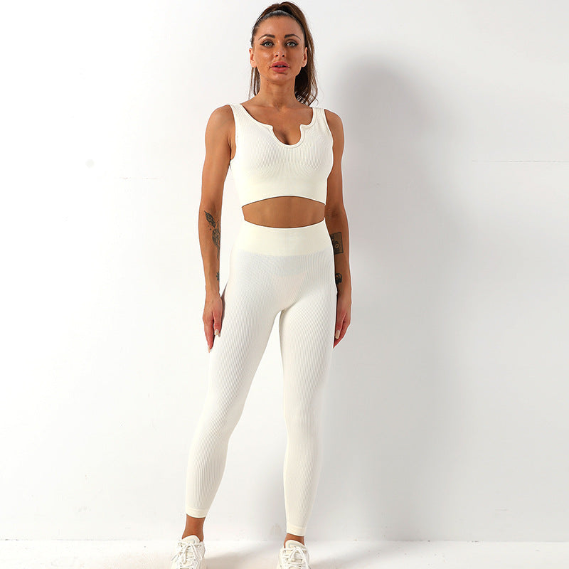 Sports Bra Leisure Two Piece Set