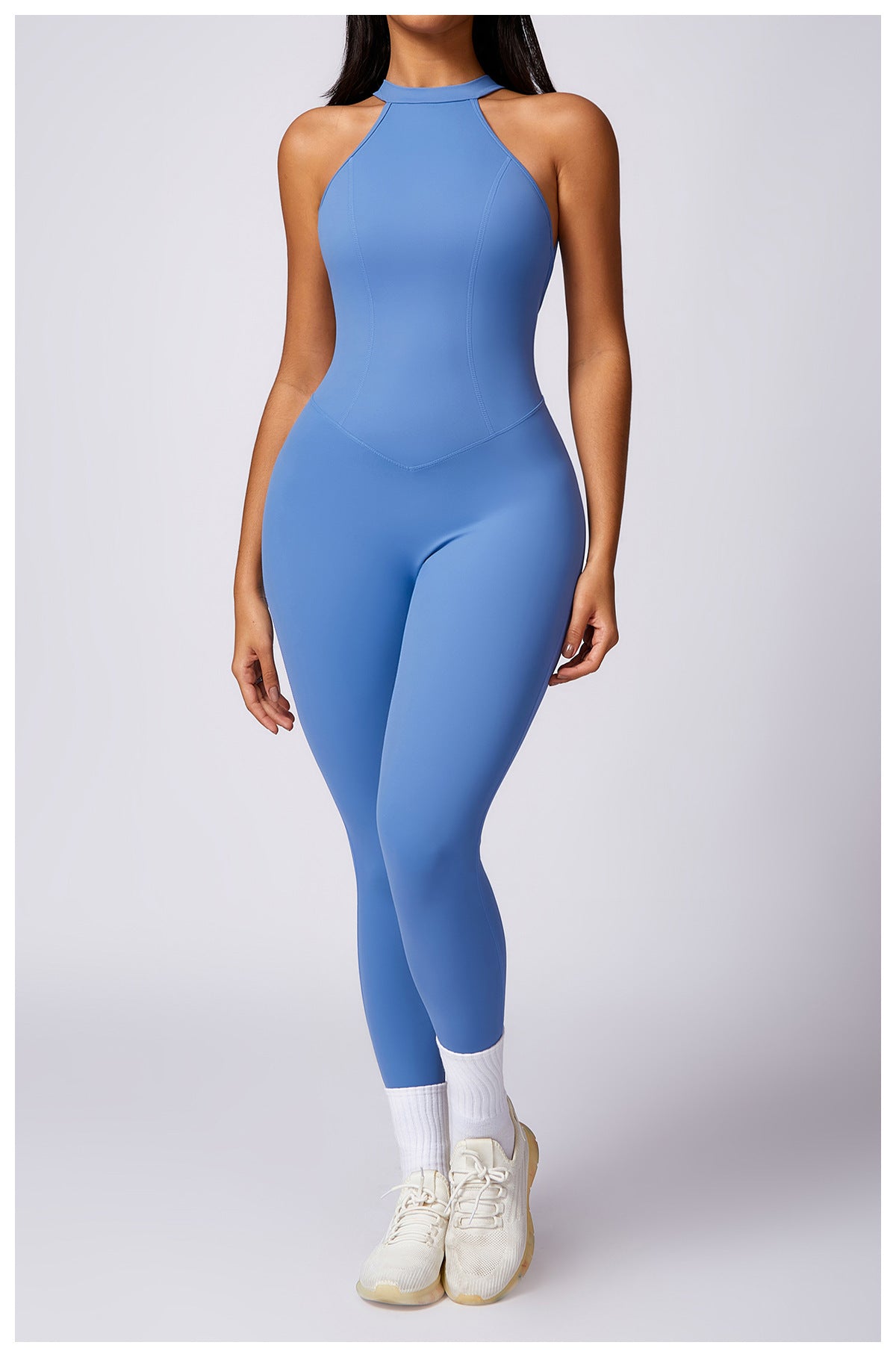 Women's Open Back Yoga Jumpsuit