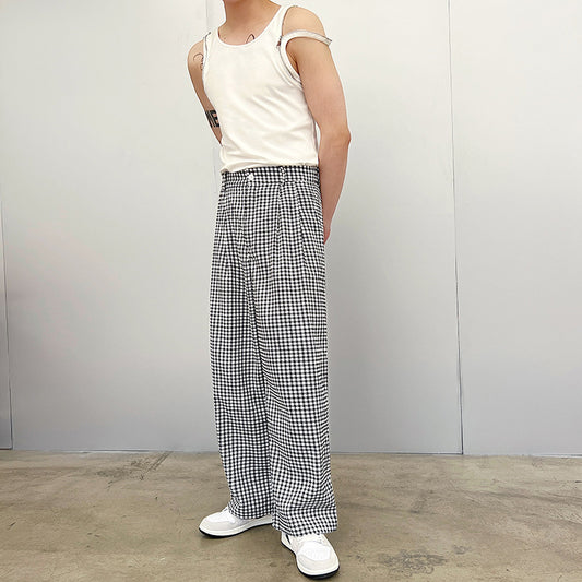 Men's Casual Wide Leg Pants