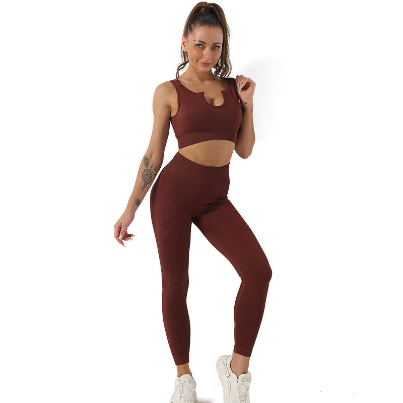 Sports Bra Leisure Two Piece Set