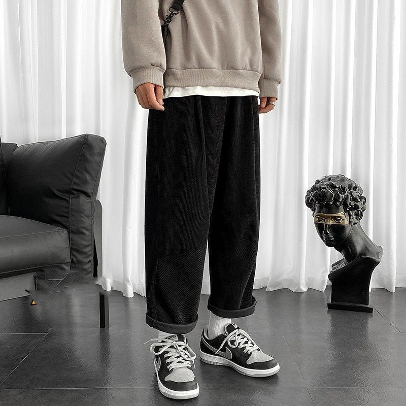 Men's Wide Leg Jogger Pants