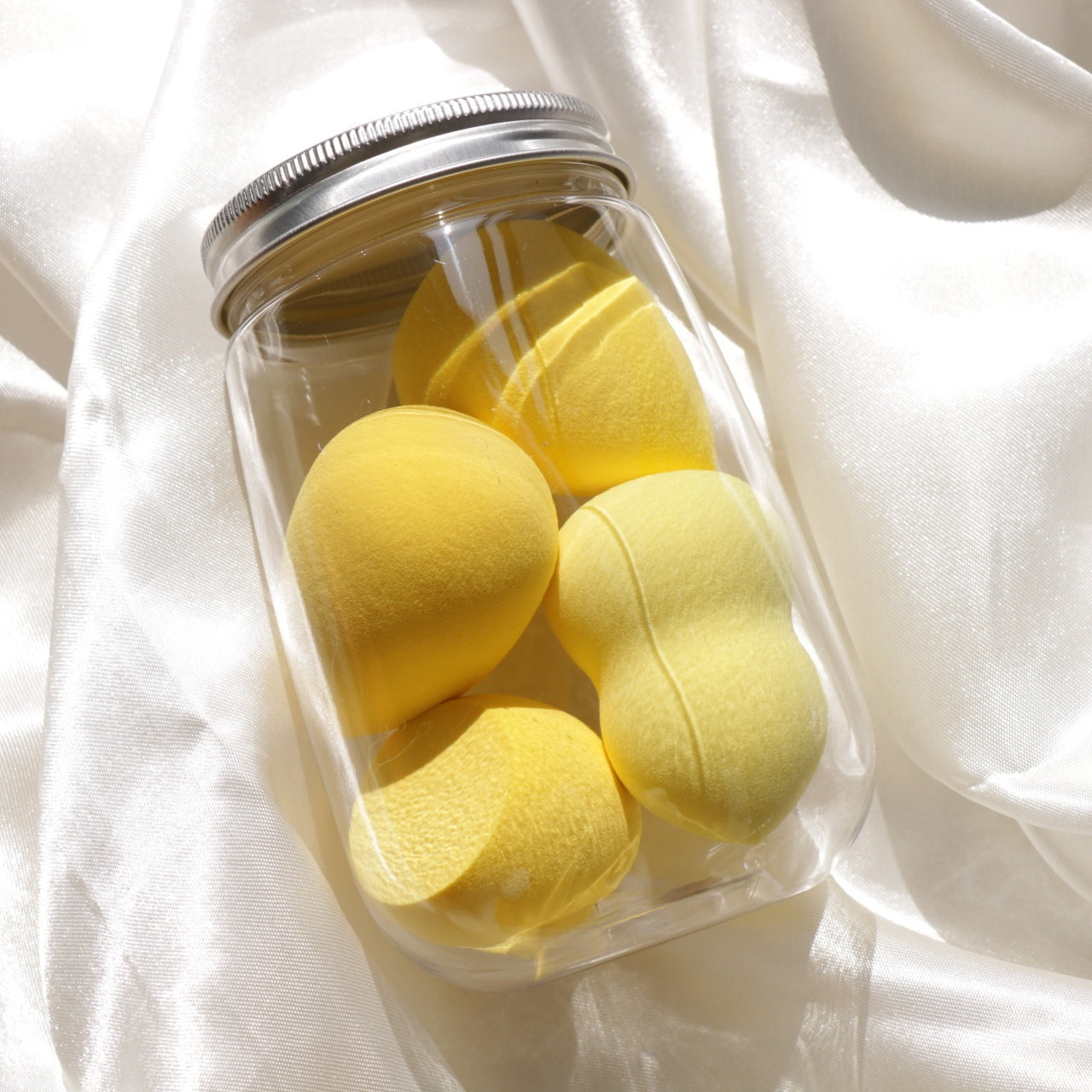 Canned Beauty Puff Beauty Egg Box Makeup Sponge Set
