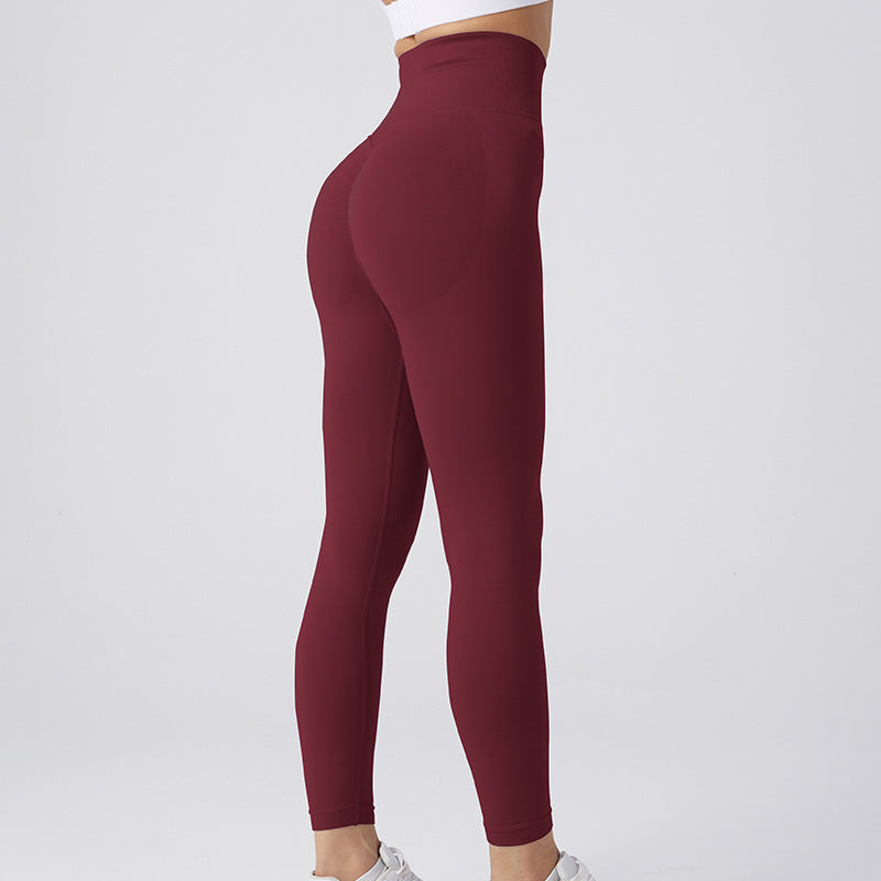 Seamless Tummy Control Workout Leggings For Women