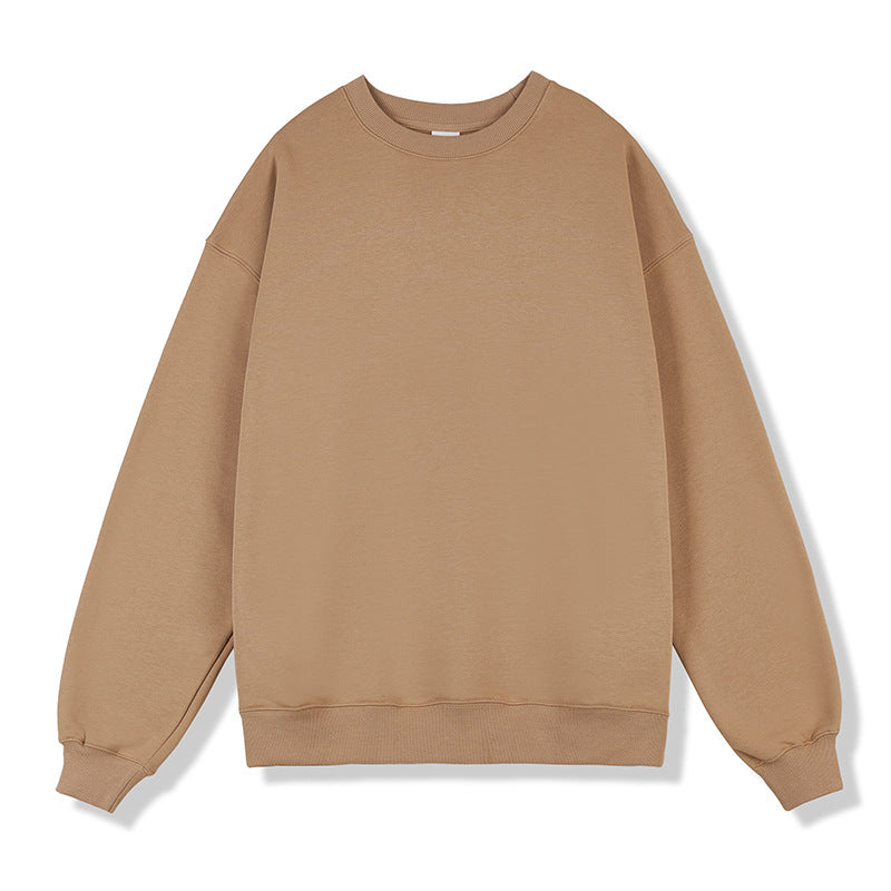 Men's Fleece-lined Crew Neck Sweater