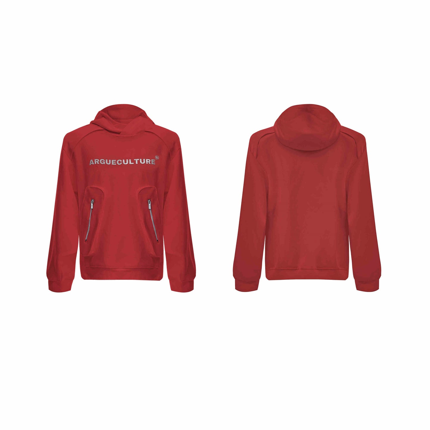 Men's Pocket Heavy Hooded Sweater