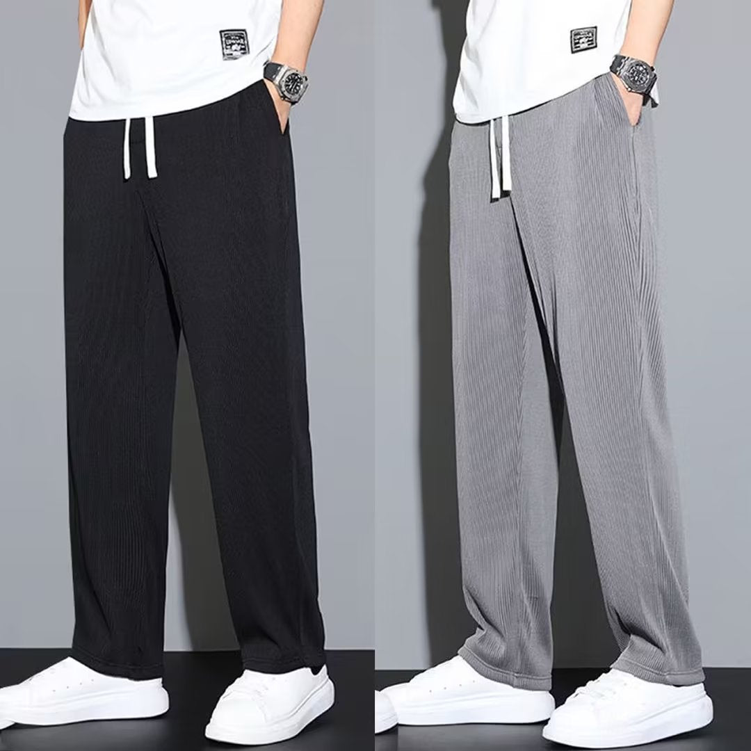 Men's Thin Wide-leg Pants Quick-drying Versatile Men's Casual Pants