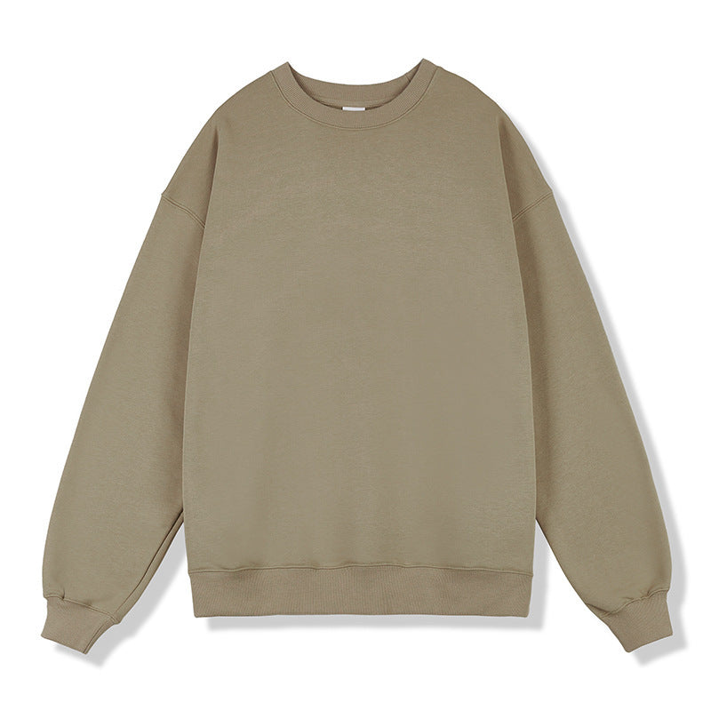 Men's Fleece-lined Crew Neck Sweater