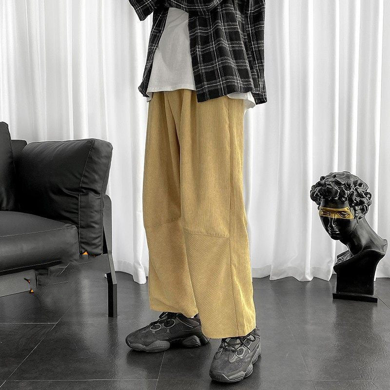 Men's Wide Leg Jogger Pants